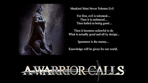 A Warrior Calls Live Stream August 27th 2020