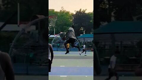 CRAZY Windmill DUNK in CROCS!!! #dunks #shorts #highlights #basketball #crazy