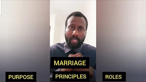 How MARRIAGE works in the KINGDOM OF GOD