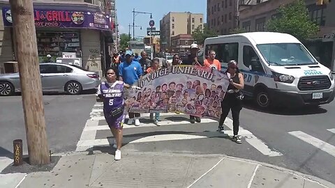 The My Voice, My Power Youth Peace Walk from @BronxDAClark to Courtlandt and 157th no voice unheard