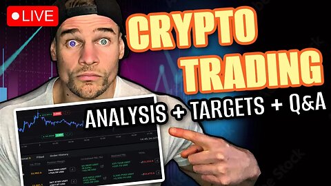 🔴 LIVE CRYPTO TRADING (BITCOIN DECISION TIME) | Targets Analysis Q&A