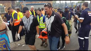 SOUTH AFRICA - Pretoria - Train collision (Videos) (BcQ)