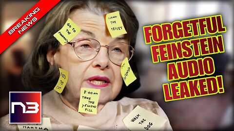 Caught on Tape: Feinstein's Disturbing Memory Failure Exposed!