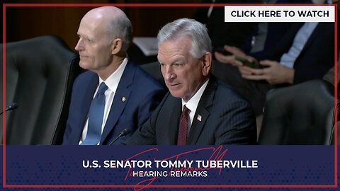 Senator Tuberville Questions the Department of the Navy - May 16, 2024