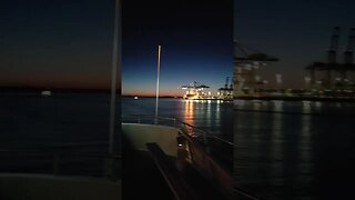 Moonlit ferry departure (1)