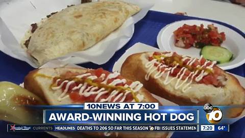 $3.50 hot dog gets culinary honor?