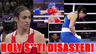 DISASTER at the WOKE Olympics! Transgender boxer almost KILLS female seconds into boxing match!