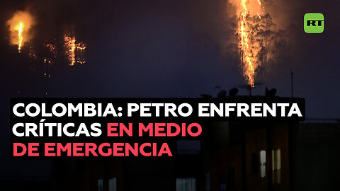 Petro enfrenta el fuego forestal y político en Colombia