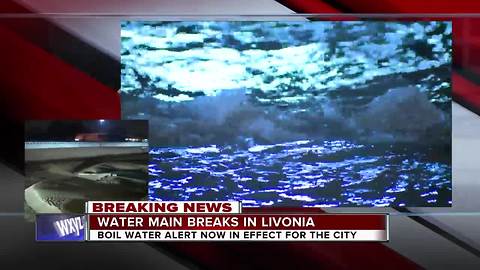 Boil water advisory issued in Livonia as multiple water main breaks reported