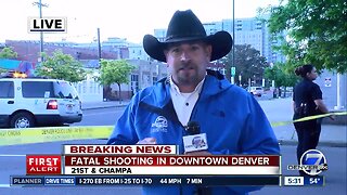 Denver police investigating fatal shooting downtown early Monday