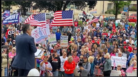 MI Attorney General Candidate Matt DePerno Speaks On Constitutional Rights | Lansing Audit Rally