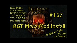 Let's Play Baldur's Gate Trilogy Mega Mod Part 157 -