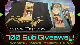 700 Sub Giveaway - Enter Here! Three Winners Will Be Announced!