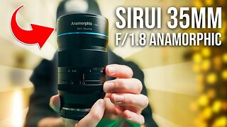 Sirui 35mm f/1.8 1.33x Anamorphic Lens | Unboxing & First Impressions
