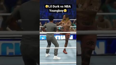 Lil Durk Slams NBA Youngboy reversal Face Kick 😤🎤🤯 Rapper vs Rapper WWE 2k