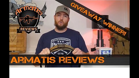 Kore Essentials Tactical Gun Belt Giveaway Winner!