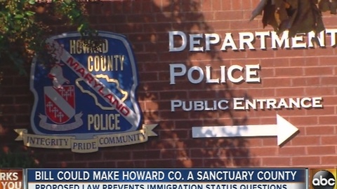 Howard County could become a sanctuary county