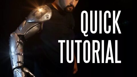 How to Make a Bionic Arm (quick tutorial)