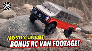 HobbyPlus CR18P 1/18 Scale RC Rock Van BONUS RUN FOOTAGE - Mostly Uncut