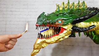 FIRE BREATHING DRAGON with Matches Chain Reaction 2.0