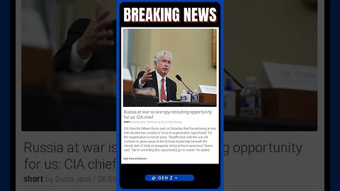 CIA Sees Rare Chance to Recruit Spies in Russia-Ukraine Conflict | #shorts #news