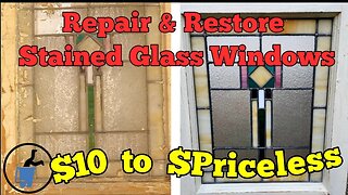 How to Repair & Restore Stained Glass Windows