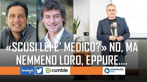 “Scusi, ma lei è un Medico?”. Però ai Guru della “Mediterranea” NESSUNO lo chiede