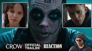 The Crow Official Trailer Reaction!