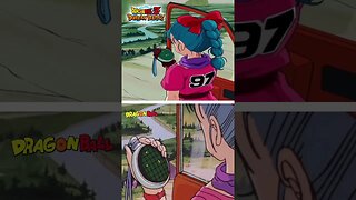 FIRST EPISODE OF DRAGON BALL LR BULMA INTRO DOKKAN/ANIME COMPARISON VIDEO #shorts #dokkanbattle