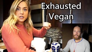 Danielle Belanger: Exhausted Vegan Already Has Dark Eye Circles After 2 Years ☕