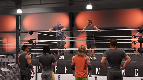 WWE Performance Center - WWE 2K22 MyRise Men's Playthrough Part 1 (No Commentary)