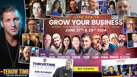 Business Podcast | Should You Get An MBA or Attend 3,703 Clay Clark Thrivetime Show Business Conferences? Tim Tebow Joins Clay Clark's 2-Day Interactive Business Workshop (June 27-28) + 4 Tickets Remaining