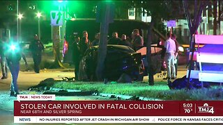 Stolen car involved in fatal crash