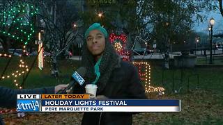 Milwaukee's Lex Allen serenades TODAY'S TMJ4 ahead of Pere Marquette Park Christmas celebration