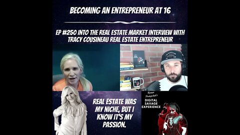 Becoming An Entrepreneur At 16 - Clip From Ep 250 Interview With Tracy Cousineau