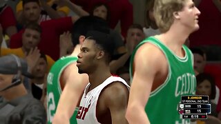 NBA Simulations: The 2013 Miami Heat vs The 1986 Boston Celtics @ American Airlines Arena