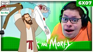 FINALMENTE! O RICK ENCONTROU JESUS ! - React Rick & Morty 6x07 🤝@Omniverso