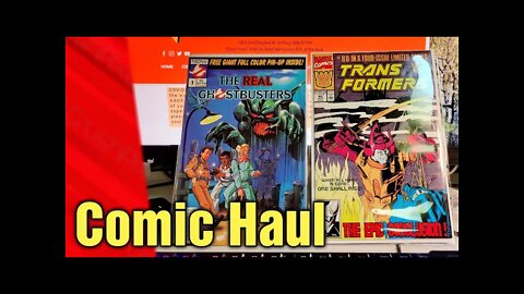 Moon Knight, G.I. Joe & Transformers Comic Haul