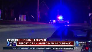 Report of armed man in Dundalk