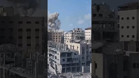 Has World War 3 just begun? Video shows gaza levelled by Israel airstrikes