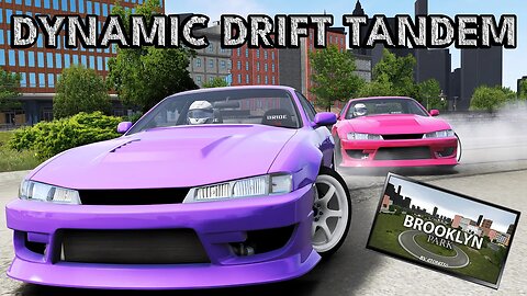 Dynamic Drift Tandem | Subs Special | Assetto Corsa | Brooklyn Park | Steering Wheel Drift (4k)