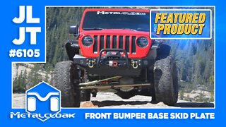 Featured Product: Front Bumper Base Skid Plate for the Jeep JL Wrangler & JT Gladiator