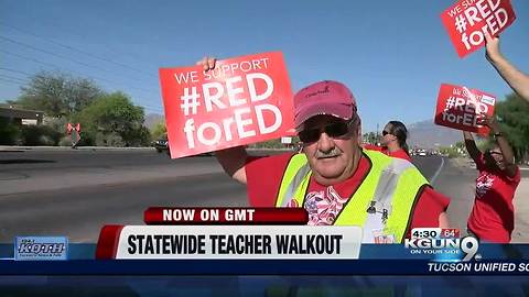 Good Morning Tucson - Day 1 of a statewide teacher walkout