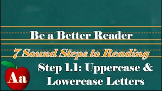 Step 1.1: Learn the letters—UPPERCASE and lowercase