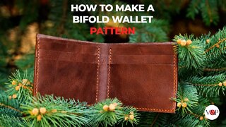 How to Make a Pattern for a Bifold Wallet