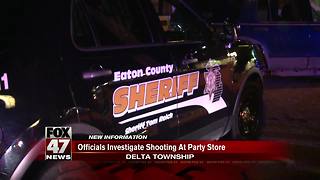 Deputies investigate parking lot shooting at party store