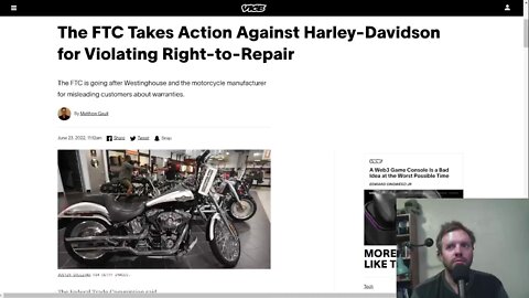 FTC going after Harley-Davidson and Westinghouse for misleading customers about warranties