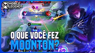 O QUE VC FEZ COM ESSE HERÓI MOONTON? QUE BUFF FOI ESSE | MLBB