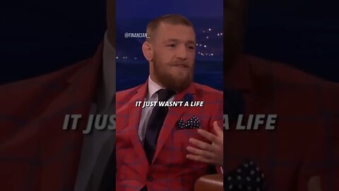 How Being A Plumber Changed Conor McGregor's Life