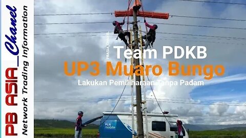Team PDKB UP3 PLN MuaroBungo Lakukan Pemeliharaan Tanpa Padam